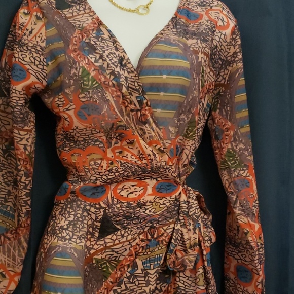 Wrap Sheer Cover Up - Picture 3 of 5